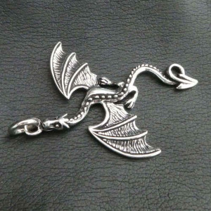 Pandantiv argint Dragon 5.5cm