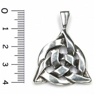 Pandantiv argint nod celtic Taliesin, 4cm - Img 6