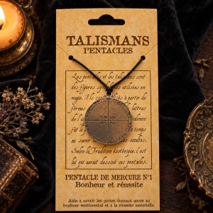 Pandantiv talisman Primul Pentaclu al lui Mercur – fericire, succes si prosperitate - Img 2