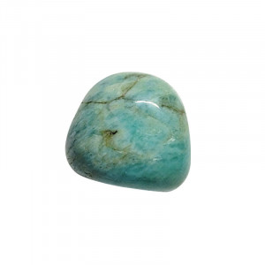 Piatra semipretioasa Amazonit, 1 buc 2.5 x 3.5cm, talisman pentru Spontaneitate, Fericire si Implinire