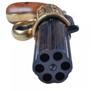 Pistol decorativ Pepperbox 23cm - Img 2