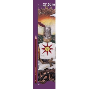 Placheta de perete licentiata Dark Souls Solaire 27.5 cm - Img 8