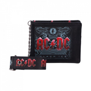 Portofel barbati cu lant AC/DC - Black Ice 11 cm - Img 2