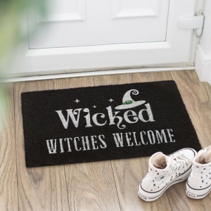 Pres de usa din fibra de nuca de cocos Wicked Witches Welcome - Img 4