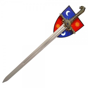 Sabie decorativ cu suport Games of Thrones - Brienne of Tarth 103.5 cm