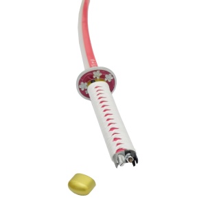 Sabie decorativa cu led katana Demon Slayer - Kanao Tsuyur 98 cm - Img 4