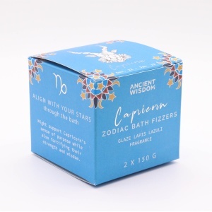 Set 2 bombe de baie artizanale cu mesaj ascuns Zodiac - Capricorn - Img 2