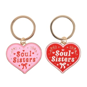 Set brelocuri metalice Soul Sisters - Img 2