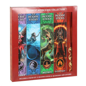 Set cadou de betisoare de tamaie cu suport Elemental Anne Stokes - Img 6