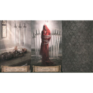 Set carti tarot cu brosura de instructiuni si carte despre arta tarotului Cerul si Pamantul - Img 7