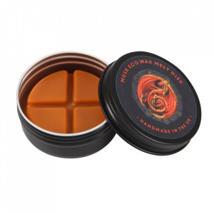 Set ceara parfumata de soia, wax melt si lampa aromaterapie Dragonul Beltane - Anne Stokes - Img 3