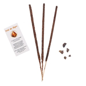 Set de betisoare de tamaie Crystal Intentions - Ochiul Tigrului