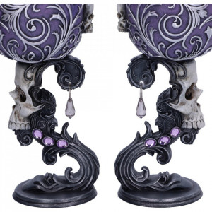 Set pocale craniu Deaths Desire 19 cm - Img 5