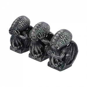 Set statuete Trei monstri marini intelepti Cthulhu 7.6cm - Img 2