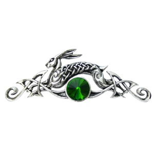 Spring Hare Hengeband – Bijuterie magica pentru frunte cu iepure celtic, talisman pentru energie si noroc