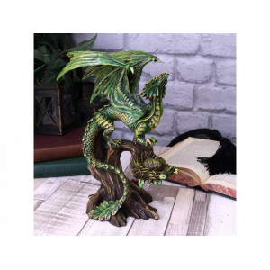 Statueta Age of Dragons - Dragon de padure adult - Anne Stokes - 24cm - Img 5