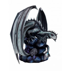 Statueta Age of Dragons - Dragon de piatra adult- Anne Stokes - 20 cm - Img 3