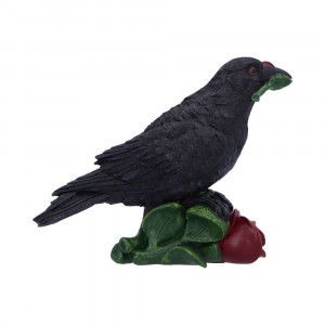 Statueta corb Rose of the Raven 14 cm - Img 5