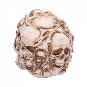 Statueta craniu Suflete Pierdute 18cm - Img 3