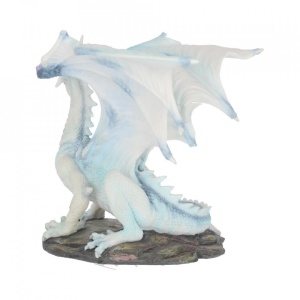 Statueta dragon alb Draconis 19cm - Img 6