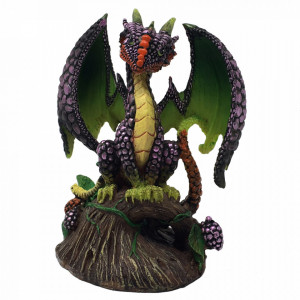 Statueta dragon Blackberry - Stanley Morrison 12cm - Img 1