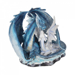 Statueta dragon cu pui Iubire de mama 18cm - Img 5