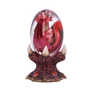 Statueta dragon Elemental Dragonling - Foc 12 cm - Img 4