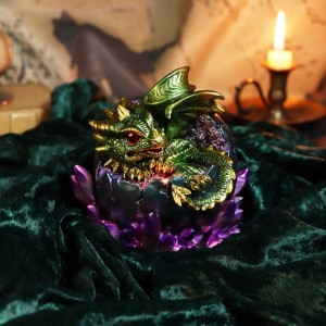 Statueta dragon Emerald Hatchling 12.5cm - Img 8
