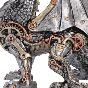 Statueta dragon steampunk Cogwork Trinity 15.4cm - Img 6