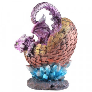 Statueta Dragonel in ou 14 cm - Img 4