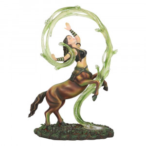 Statueta Elemental Magic - Vrajitoarea Pamantului, Anne Stokes 26.5 cm