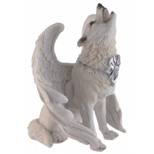Statueta Lup Arctic Inger 19 cm