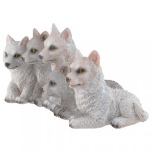 Statueta Lupi arctici 21 cm - Img 2