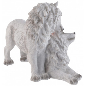 Statueta Lupi arctici - Iubire 14 cm - Img 6