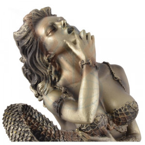 Statueta mitologica Sirena - Seduction 17cm - Img 2