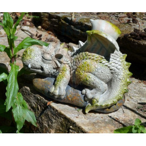 Statueta pentru exterior Gradina magica - Dragonel 25cm - Img 3