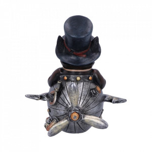 Statueta pisica steampunk Inventatorul Felin 14.5 cm - Img 3
