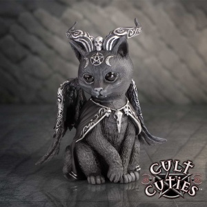 Statueta pisicuta demonica Halpurr, Cult Cuties – decor gotic fantasy 11.7 cm - Img 7