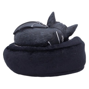 Statueta pisicuta demonica Malpuss dreams, Cult Cuties – decor gotic fantasy, 8.8 cm - Img 4