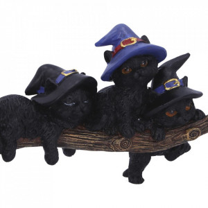 Statueta pisicute Purrfect Broomstick 27.5cm - Img 5