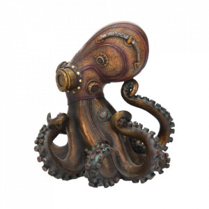 Statueta steampunk Octo-steam 15 cm - Img 2