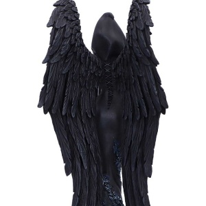 Statueta zana gotica Femme Fatale - Scholar, decor gotic cu licenta Nemesis Now 21.9 cm - Img 3