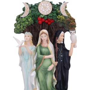 Statueta zeita tripla Maiden, Mother, Crone 26 cm - Img 5