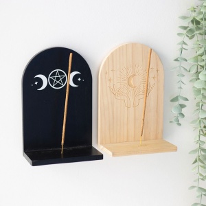 Suport betisoare parfumate cu agatatoare pentru perete Mystical Hands - Img 7