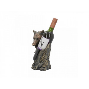 Suport sticle de vin lup Chemarea Vinului 26 cm - Img 2