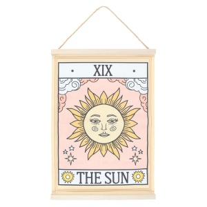 Tapiserie decorativa din bumbac The Sun 59cm