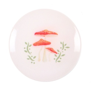Tavita bijuterii/monede ceramica Enchanted Forest - Peste tot ciuperci