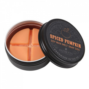 Wax Melt - Disc din ceara de soia cu mix de uleiuri esentiale pentru aromaterapie, Gothic Home - Spiced Pumpkin - Img 3