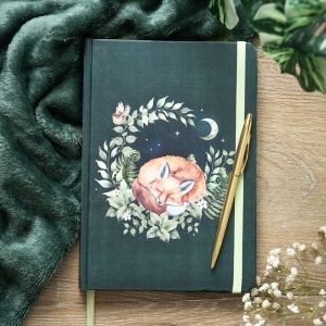 Agenda / Jurnal cu coperti cartonate Fawn and Friends - Vulpe - Img 6
