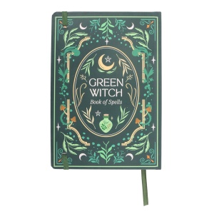 Agenda / Jurnal cu coperti cartonate Green Witch - Img 3